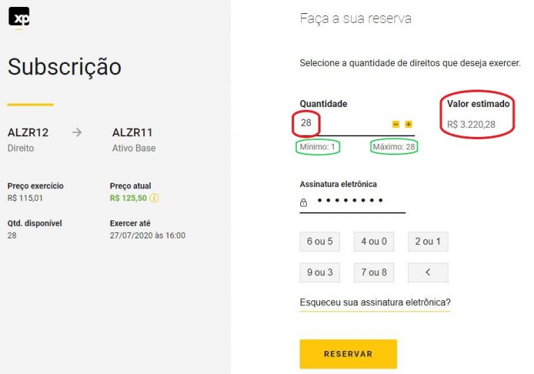 subscrição fundos imobiliários